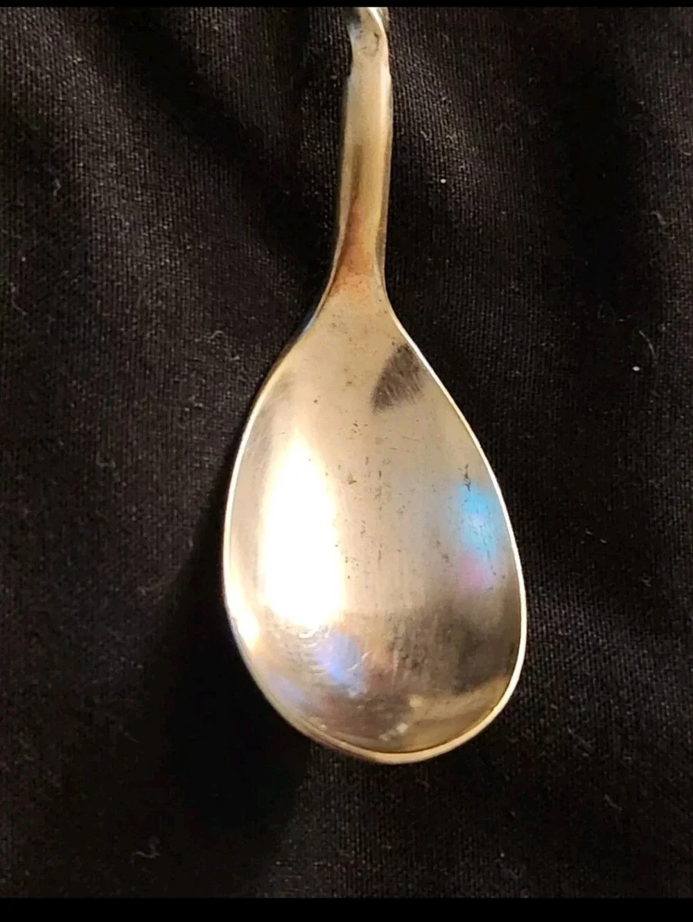 Antique 1900 Wm Rogers Windsor Twist Silverplate Bar Sugar Spoon 4.5
